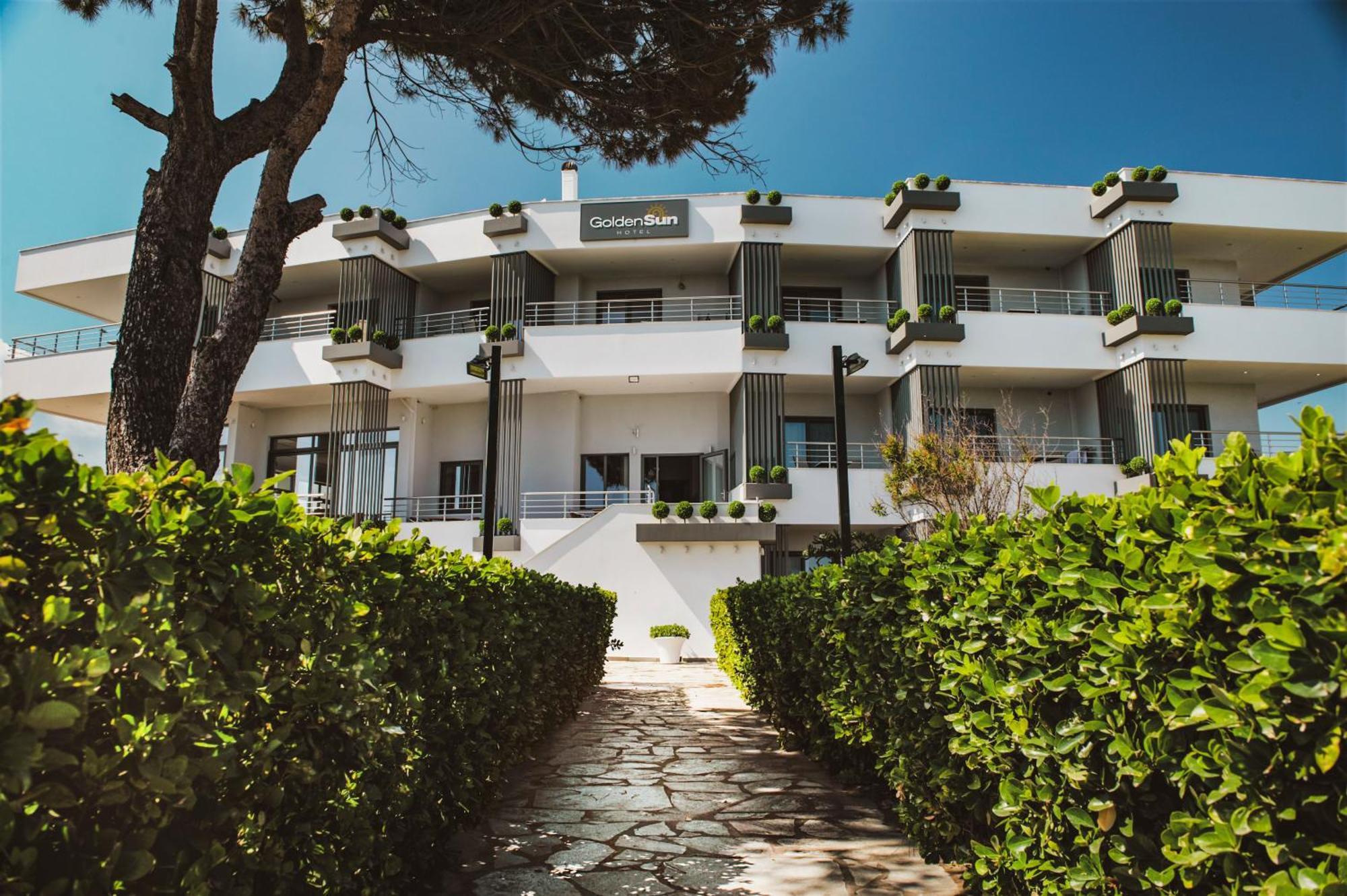Hotel Golden Sun Néa Meságkala Exterior foto